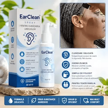 Spray pentru Curățarea Urechilor EarClean