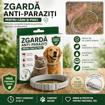 Zgardă Anti-Paraziți PetProtect
