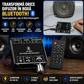 Modul Amplificator Bluetooth BT SoundBox