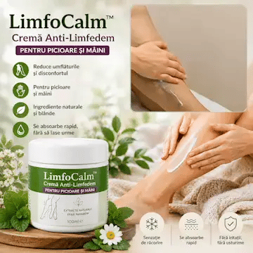 Cremă Pentru Umflături LimfoCalm