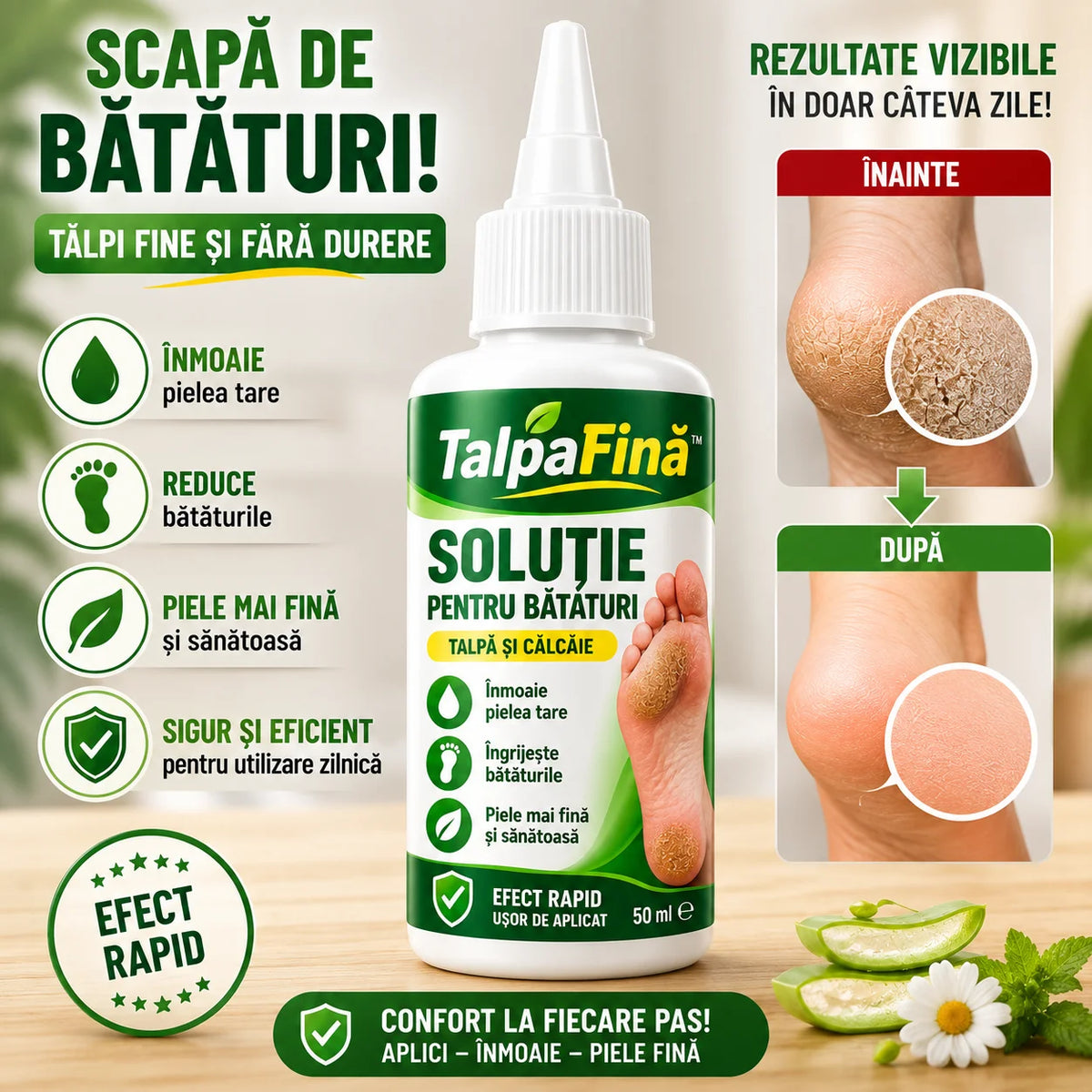 Soluție Pentru Bătături Talpă – TalpaFină