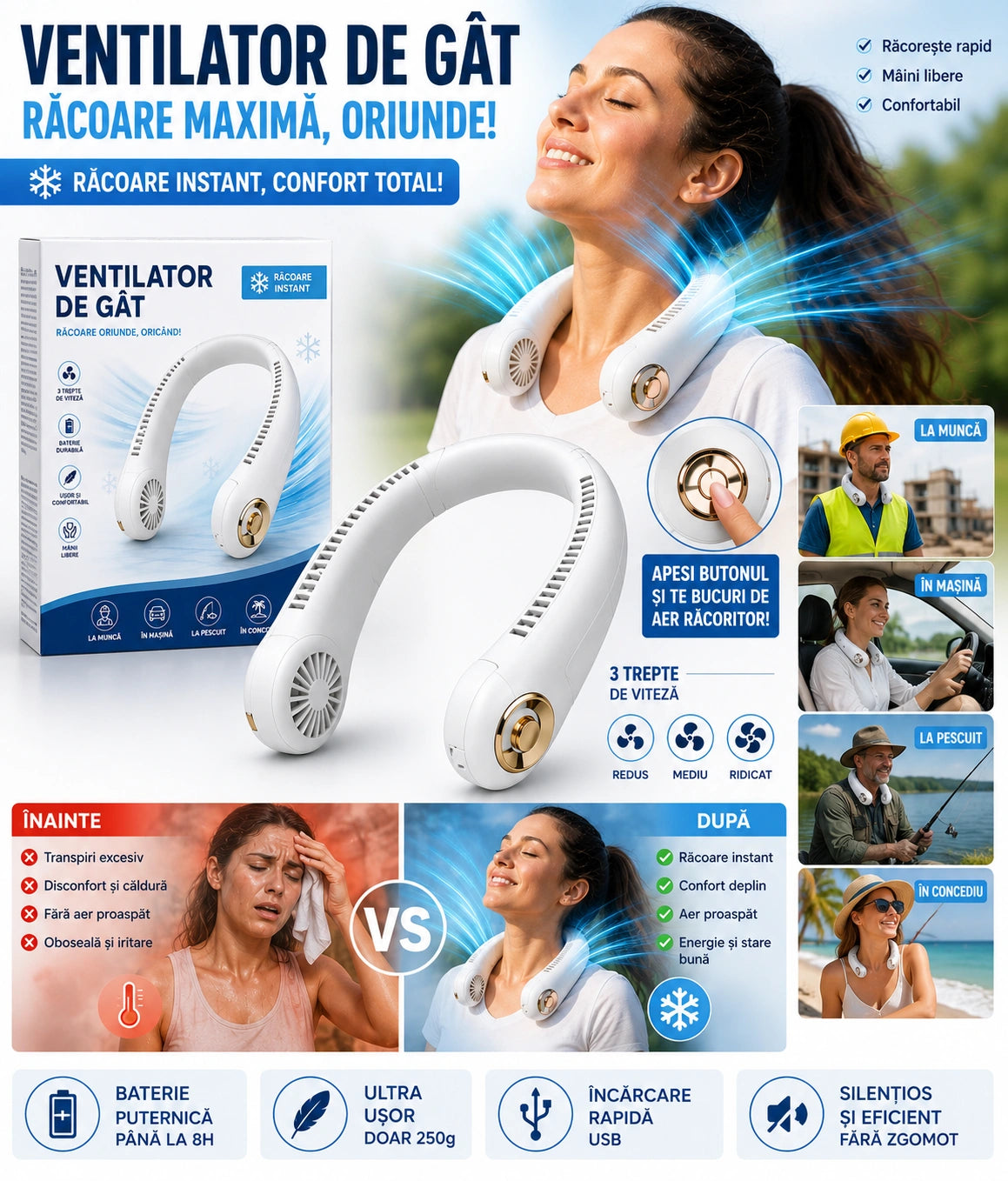 Ventilator De Gât RăcoareMax