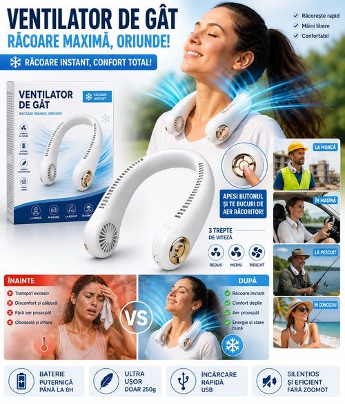 Ventilator De Gât RăcoareMax