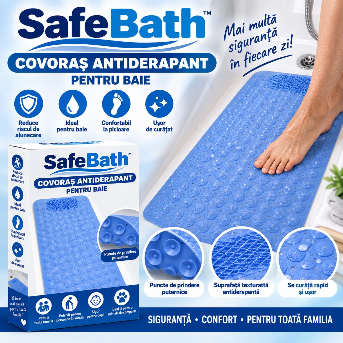 Covoraș Antiderapant SafeBath