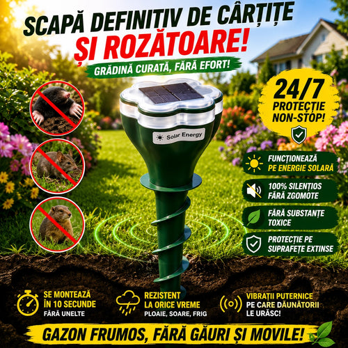 Repelent Solar Anti-Cârtițe MoleSTOP