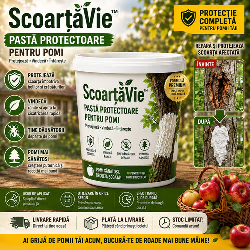 Pastă Protectoare pentru Pomi ScoarțăVie